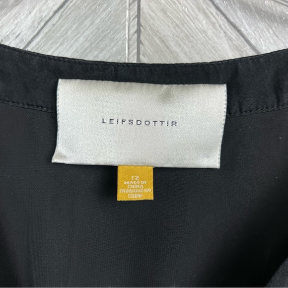 ANTHROPOLOGIE Silk Ombre Ikat Cold Shoulder Dress 12 - Picture 6 of 8